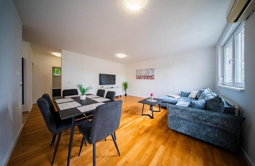 Novi Zagreb Apartment | Zagreb 169 - Loggia - Parking - 2 Bedroom - New - Apartment - Flexible Keybox Entry - Modern - Monthly Rent - WiFi