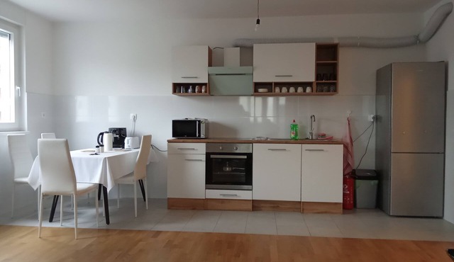 2-bedroom apartment in Zagreb with AC in the living room, WiFi