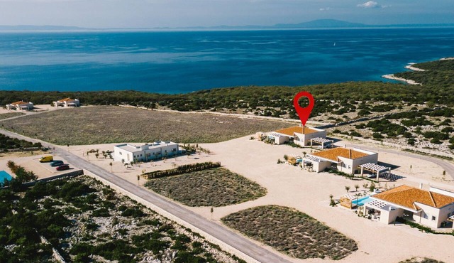 5* Luxury Seaview Villa Plant 3 with pool by Interhome in Novalja