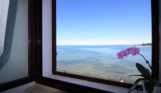 6 persons, sea view, directly by the sea, old town