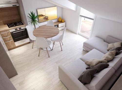 Apartments Villa Subic - One Bedroom Apartment C1 in Kampor