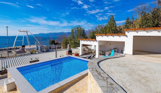 Beach front home in Rijeka