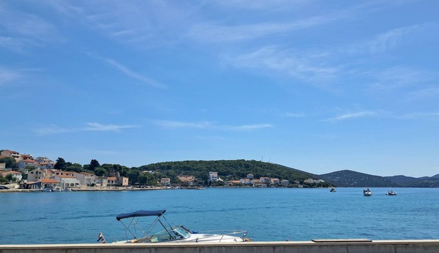 Beach front home in Tisno with WiFi