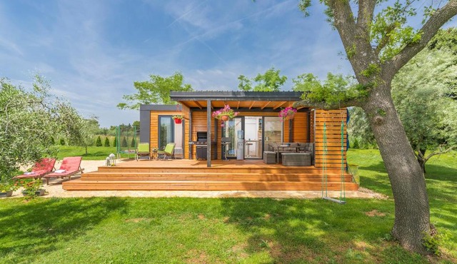Beach House IVE, romantic escape with jacuzzi, pool & olive grove charm in Pomer, Istria in Pomer