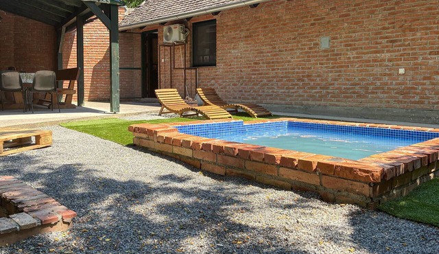 Beautiful home in Batina with private swimming pool, can be inside or outside