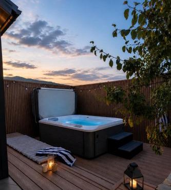 DU HISKA-Private Jacuzzi & IR Sauna
