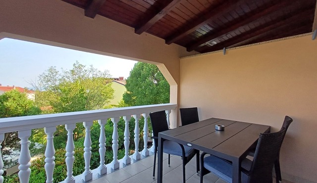 Family-friendly apartment Pinea 3°, quiet location, air-conditioned, up to 3 persons