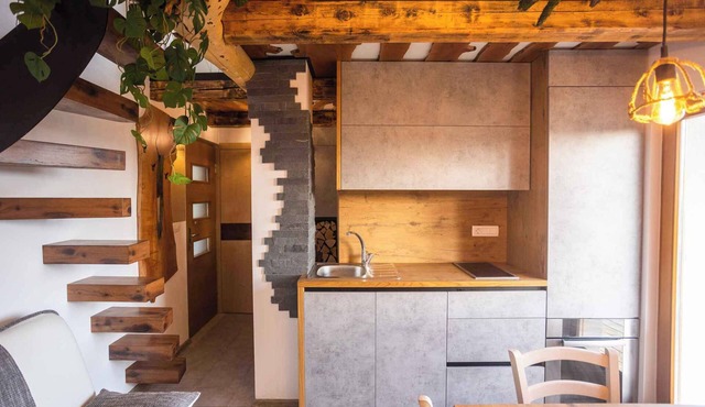 Ferienhaus mit Terarsse und Garten in Šentvid pri Stični