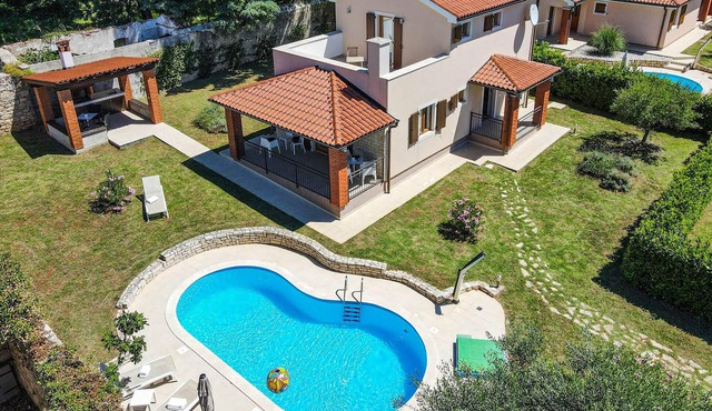 Gorgeous home in Visnjan with private swimming pool, can be inside or outside in Visnjan