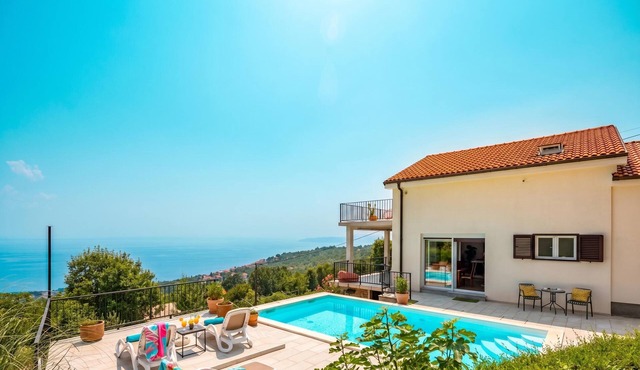 Hillside Villa Kvarner: Pool & Sea View, Opatija - Ičići, Croatia