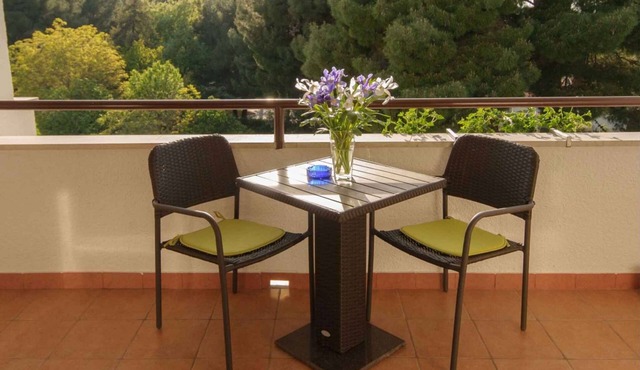 Holiday apartment with balcony in Poreč