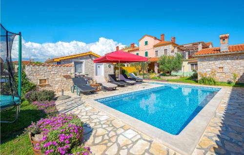 Holiday Home Golubovo With Fireplace I in Mednjan