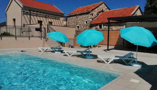Holiday Home in Vrgorac with Terrace, Air condition, WIFI, Washing machine (5226-1) in Vrgorac