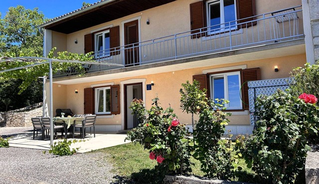 Holiday Home 'Vacation House Martin' with Sea View, Wi-Fi and Air Conditioning in Grižane-Belgrad