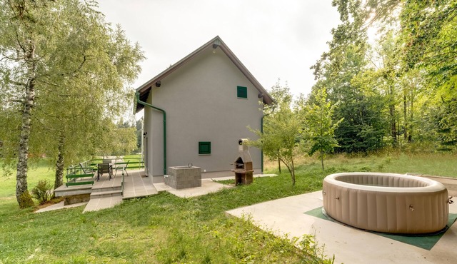 Holiday home with hot tub Fužine, Gorski kotar (K-20518)