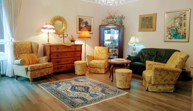 Light, Spacious Apartment in the Heart of the City in Vracar