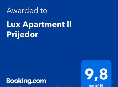 Lux Apartment ll Prijedor in Prijedor