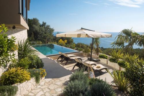 Luxury Villa Energy Orebić Pelješac with heated pool in Orebić