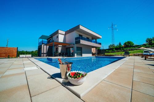 Luxury villa Tori in Imotski, pool in Zovko