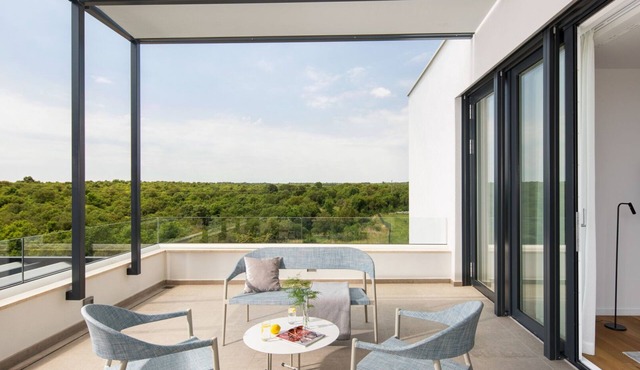 Modern Villa Noble with outdoor and indoor pool