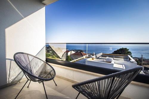 New Mountainside Villa w Pool + Stunning Sea View in Makarska