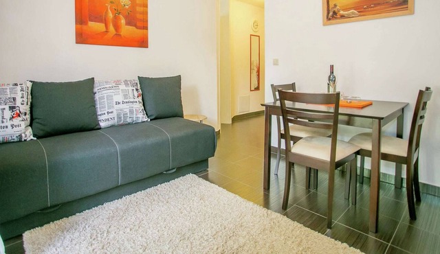 Nice decorated one bedroom apartment with terrace 4 km from the sea in Kukci