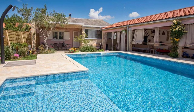 Nice home in Brnjica with private swimming pool, can be inside or outside