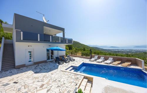Nice Home In Prgomet With Indoor Swimming Pool in Prgomet