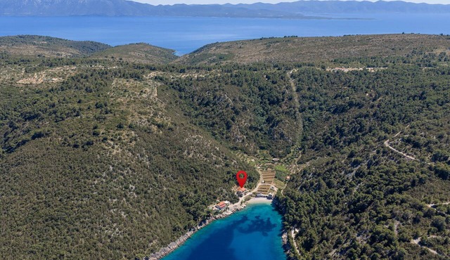 One bedroom apartment near beach Cove Mala Pogorila, Hvar (A-27650-d) in Bogomolje