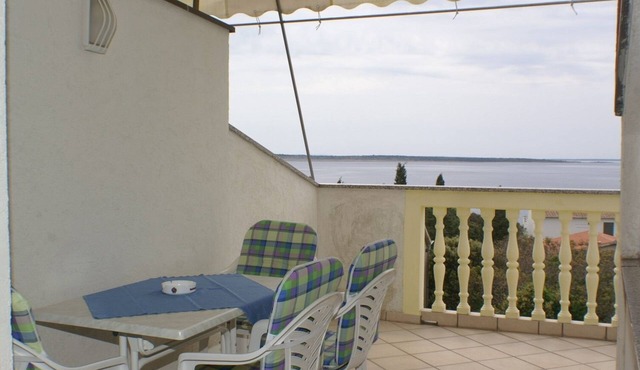 One bedroom apartment with terrace and sea view Mandre, Pag (A-4098-b) in Kolan