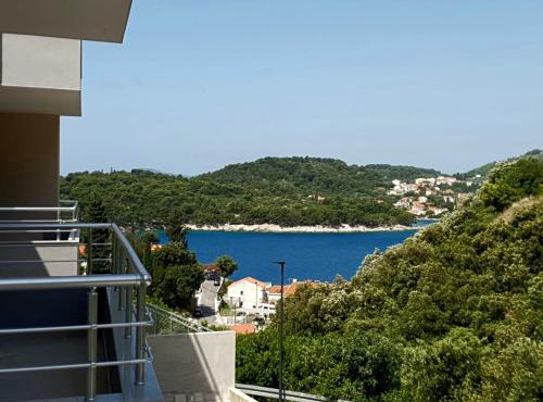 Orchid SeaView Apartment With Garage Parking in Zaton