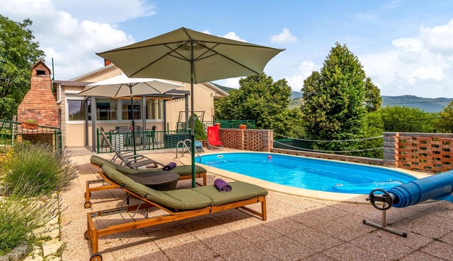 Pet friendly home in Ledenice with sauna