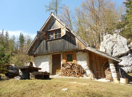 Private mountain cottage in Trenta with hot tub