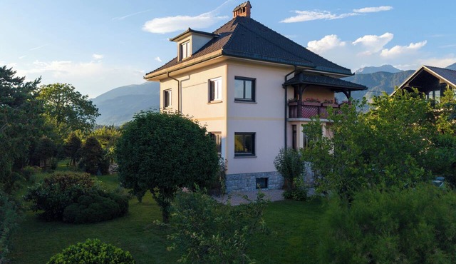 Private Villa Moka near Bled with AC, Wi-Fi, free parking, BBQ, huge garden