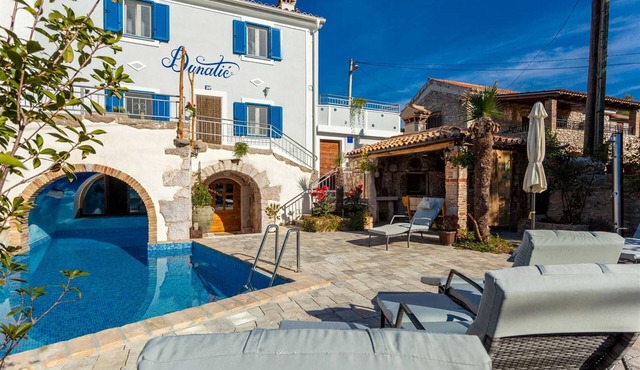 Rustic stone house Villa Dunatić with a private pool