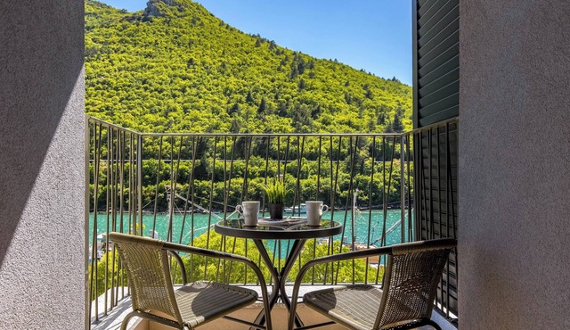 Sea-View Balcony Apt Green Zone, Plomin, Croatia