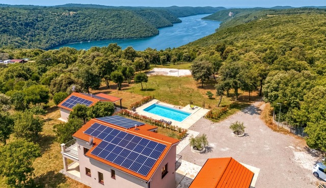 Secluded Pool Villa Tanja/w Sea View, Marasi, Croatia