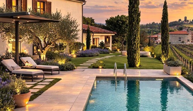 Secluded Vineyard Estate With Panoramic Views