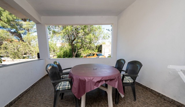 Studio flat with terrace and sea view Petrčane, Zadar (AS-14628-b) in Petrčane