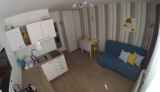 Studio flat with terrace and sea view Brna, Korčula (AS-15730-a) in Smokvica