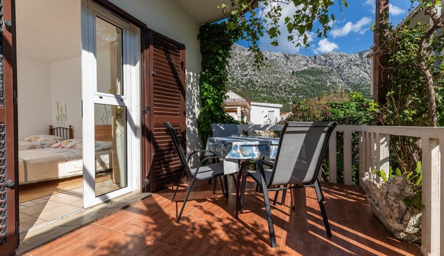 Studio flat with terrace Igrane (Makarska) (AS-22690-d) in Igrane