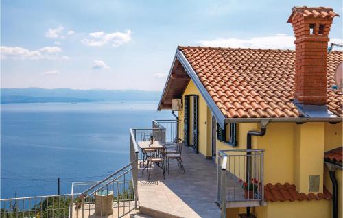 Stunning Apartment In Lovran With House Sea View in Lovran