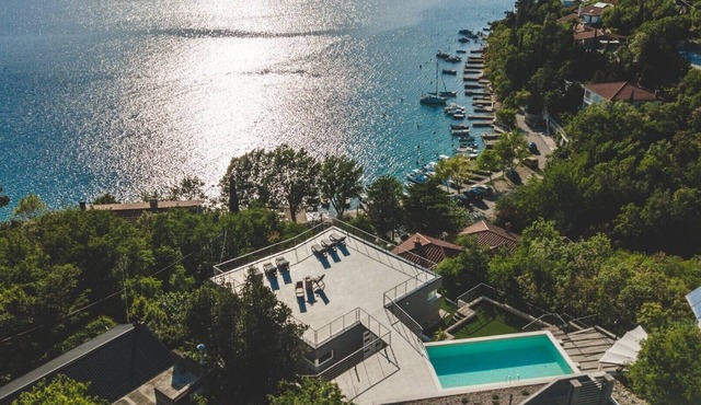 Stunning Villa Grace* with a sea view and a pool in Jadranovo in Jadranovo