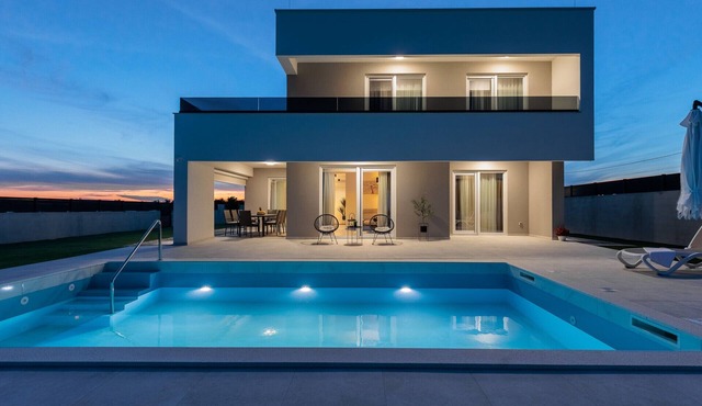 Stunning Villa Marea with a private pool in Vrsi