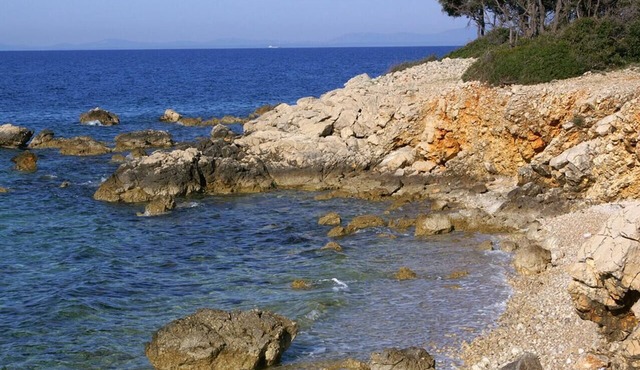Three bedroom apartment with terrace and sea view Jakišnica, Pag (A-6584-a) in Lun