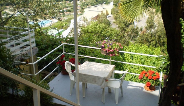 Two bedroom apartment with terrace and sea view Rabac, Labin (A-6414-a)
