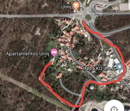 Urinj in Kostrena