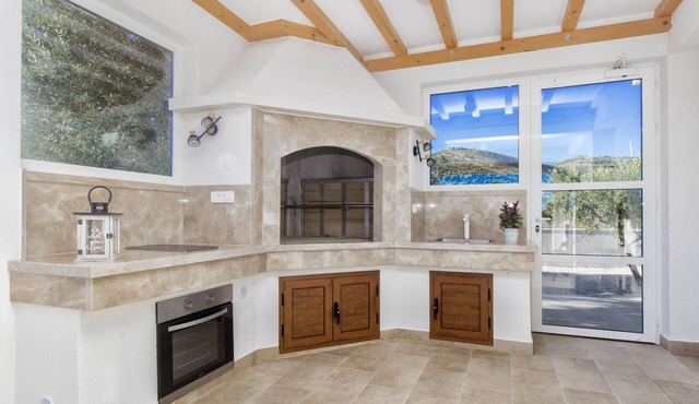 Villa Antonia is near Trogir with a private pool in Marina
