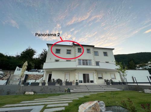 Villa Montana - Apartment Panorama 2 with beautiful sea view near Opatija in Veprinac