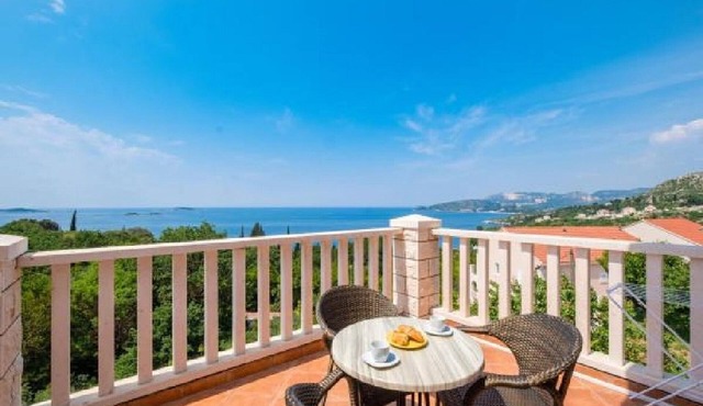 Villa Panorama Dubrovnik - Deluxe One Bedroom Apartment with Terrace and Sea View